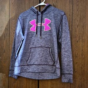 Under Armor grey sweat shirt size medium